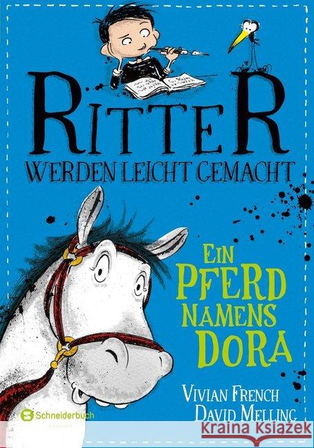 Ritter werden leicht gemacht - Ein Pferd namens Dora French, Vivian 9783505143274 Egmont SchneiderBuch - książka