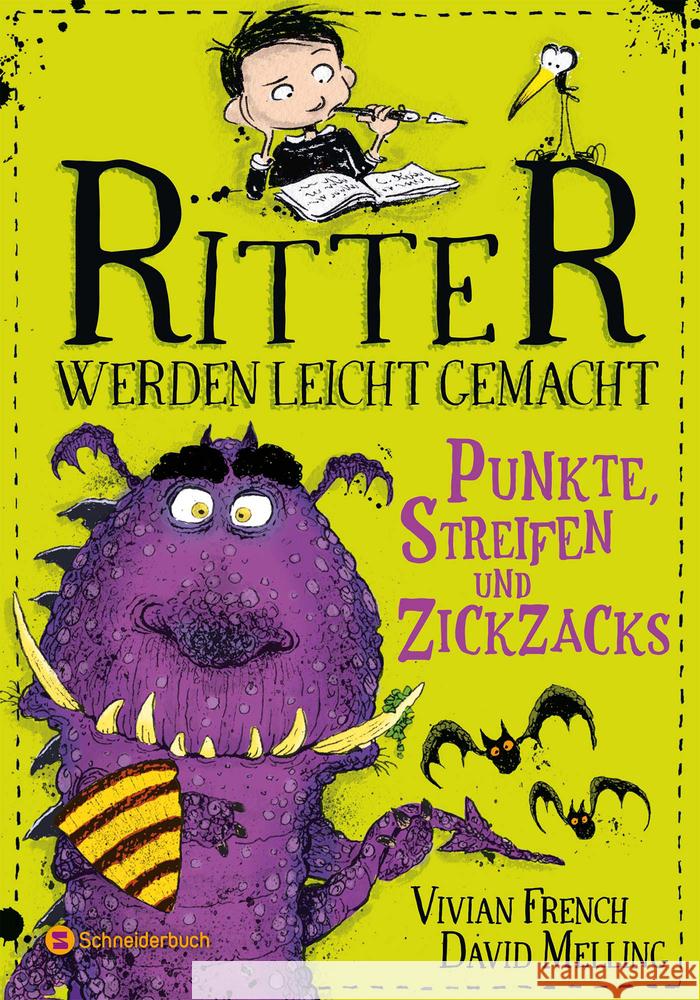 Ritter werden leicht gemacht - Punkte, Streifen und Zickzacks French, Vivian 9783505143311 Schneiderbuch - książka