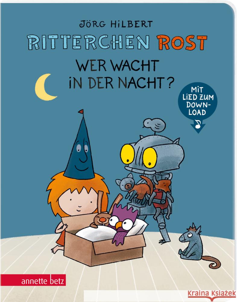 Ritterchen Rost - Wer wacht in der Nacht? (Ritterchen Rost, Bd. 5) Hilbert, Jörg 9783219119893 Betz, Wien - książka