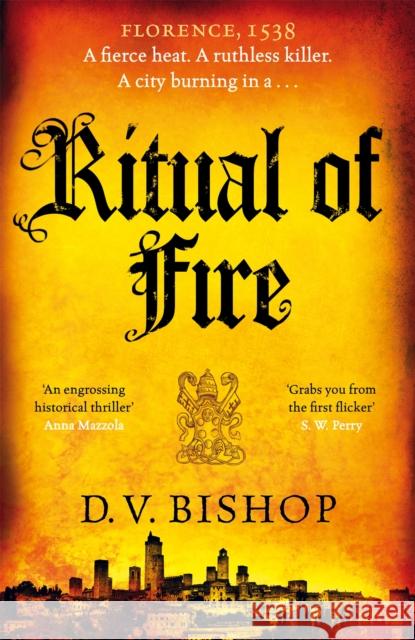 Ritual of Fire: From The Crime Writers' Association Historical Dagger Winning Author D. V. Bishop 9781529096491 Pan Macmillan - książka