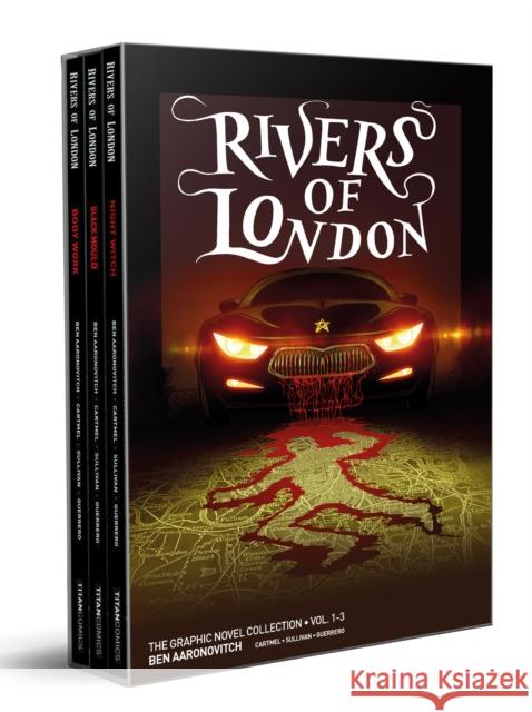 Rivers of London: Volumes 1-3 Boxed Set Edition Andrew Cartmel 9781785869303 Titan Books Ltd - książka