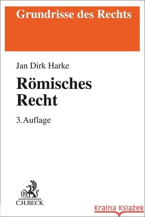 Römisches Recht Harke, Jan Dirk 9783406805868 Beck Juristischer Verlag - książka