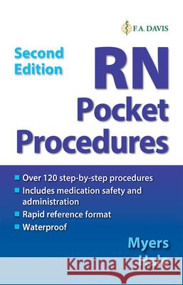 RN Pocket Procedures Ehren Myers Allison Hale 9780803675063 F. A. Davis Company - książka