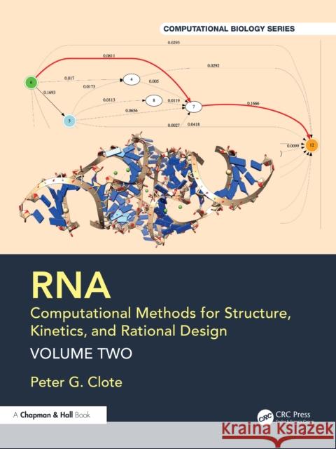 RNA: Computational Methods for Structure, Kinetics, and Rational Design: Volume Two Peter G. (Bosto College, MA, USA) Clote 9781032496665 CRC Press - książka
