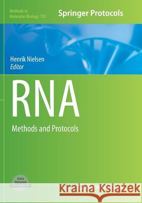 RNA: Methods and Protocols Nielsen, Henrik 9781493956432 Humana Press - książka