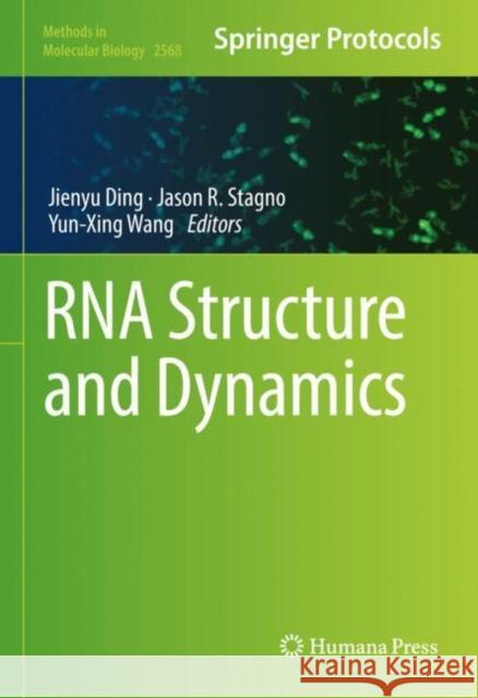 RNA Structure and Dynamics  9781071626863 Springer US - książka