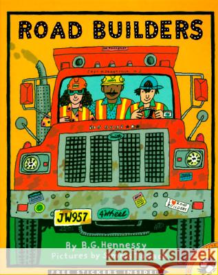 Road Builders B. G. Hennessy Simms Taback 9780140542769 Puffin Books - książka