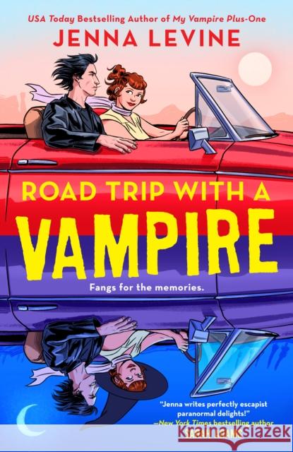Road Trip with a Vampire Jenna Levine 9780593819913 Berkley Books - książka