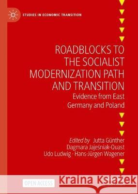 Roadblocks to the Socialist Modernization Path and Transition  9783031370496 Springer Nature Switzerland - książka
