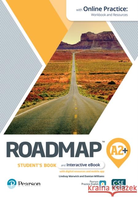Roadmap A2+ Student's Book & eBook with Online Practice Pearson Education 9781292393025 Pearson Education (US) - książka