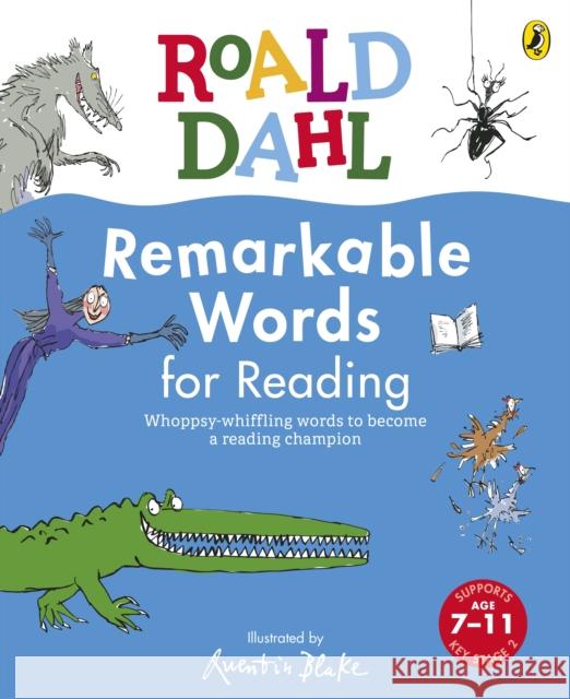 Roald Dahl Remarkable Words for Reading Roald Dahl 9780241611180 Penguin Random House Children's UK - książka