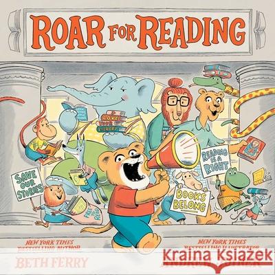 Roar for Reading Beth Ferry Andrew Joyner 9781665940559 Simon & Schuster Books for Young Readers - książka