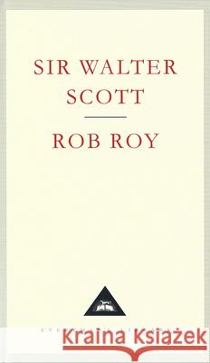 Rob Roy Sir Walter Scott 9781857152104 EVERYMAN'S LIBRARY - książka