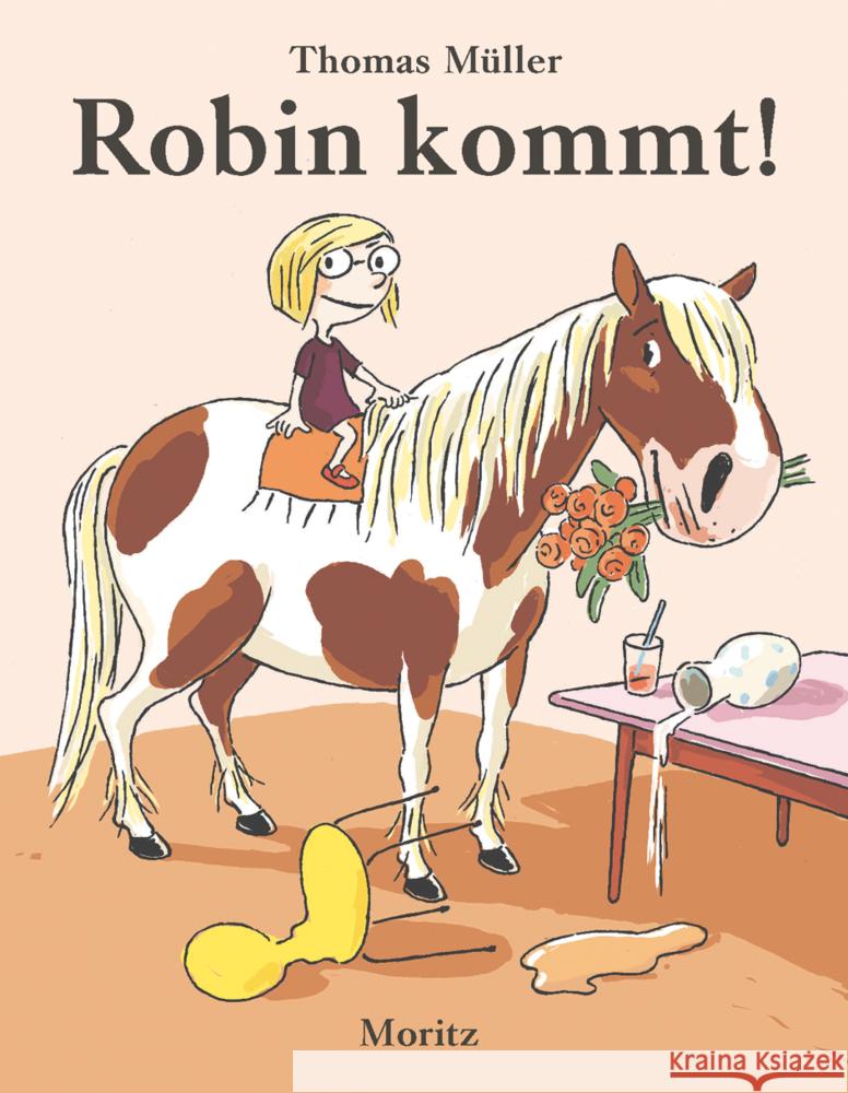 Robin kommt! Müller, Thomas M. 9783895654121 Moritz - książka