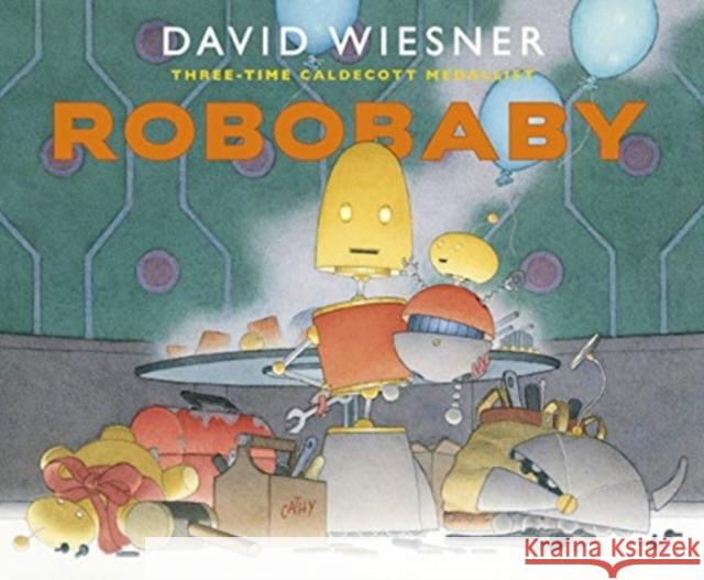 Robobaby David Wiesner 9781839130755 Andersen Press Ltd - książka