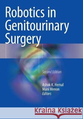 Robotics in Genitourinary Surgery Ashok K. Hemal Mani Menon  9783030132408 Springer Nature Switzerland AG - książka