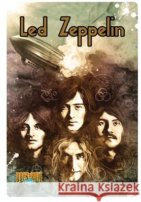 Rock and Roll Comics: Led Zeppelin Spike Steffenhagen Scott Pentzer 9781954044630 Tidalwave Productions - książka