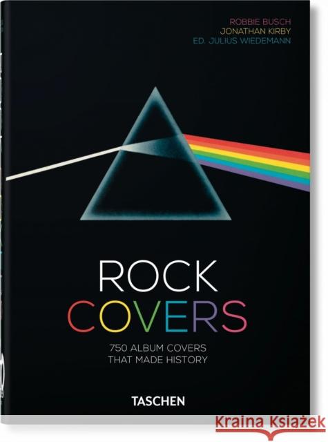 Rock Covers. 45th Ed. Robbie Busch 9783836576437 Taschen GmbH - książka