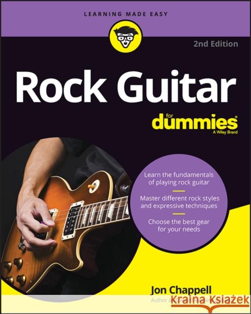 Rock Guitar For Dummies Jon Chappell 9781394159192 John Wiley & Sons Inc - książka