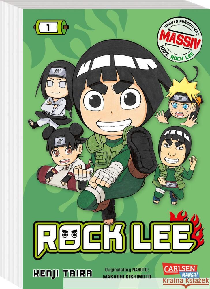 Rock Lee Massiv 1 Kishimoto, Masashi, Taira, Kenji 9783551791283 Carlsen Manga - książka