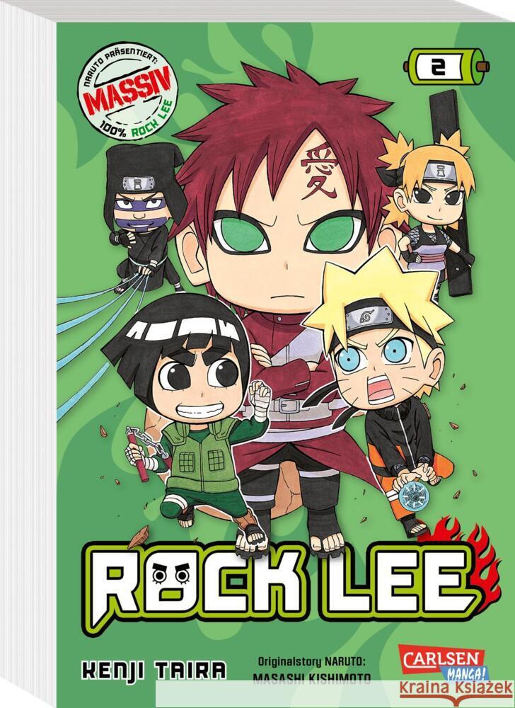 Rock Lee Massiv 2 Kishimoto, Masashi, Taira, Kenji 9783551791290 Carlsen Manga - książka