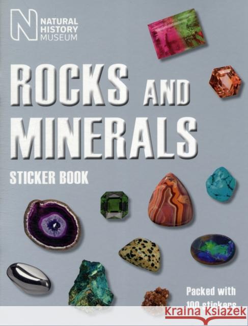 Rocks and Minerals Sticker Book   9780565093006 The Natural History Museum - książka