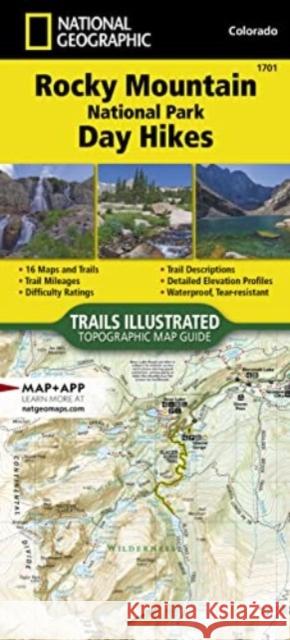 Rocky Mountain National Park Day Hikes Map National Geographic Maps 9781566958004 National Geographic Maps - książka