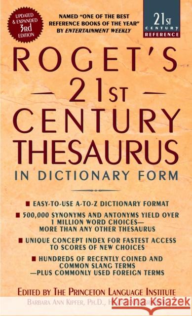 Roget's 21st Century Thesaurus, Third Edition Kipfer, Barbara Ann 9780440242697 Dell Publishing Company - książka