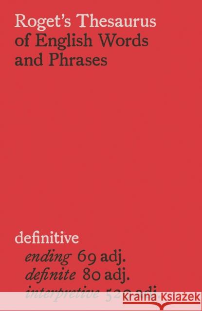 Roget's Thesaurus of English Words and Phrases Penguin Uk 9780241406977 Penguin Books Ltd - książka