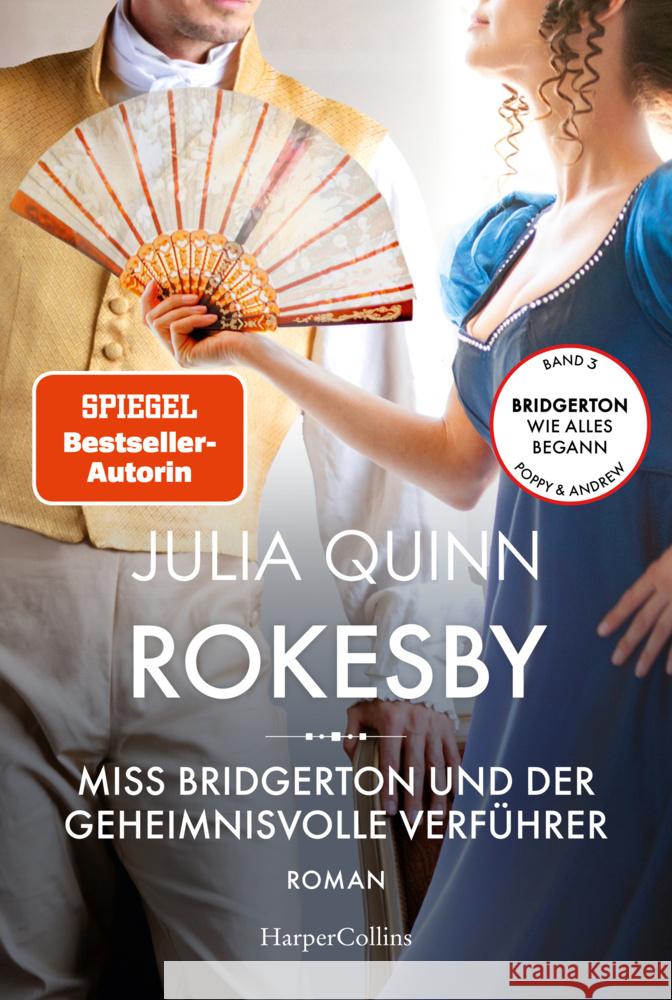 Rokesby - Miss Bridgerton und der geheimnisvolle Verführer Quinn, Julia 9783365000731 HarperCollins Hamburg - książka