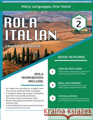 Rola Italian: Level 2 Edward Le The Rola Languages Team 9781087984032 Rola Corporation - książka