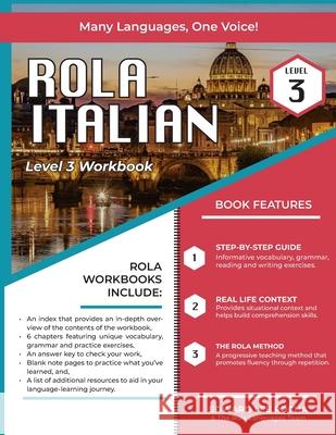 Rola Italian: Level 3 Edward Lee Rocha The Rola Languages Team 9781087983554 Rola Corporation - książka