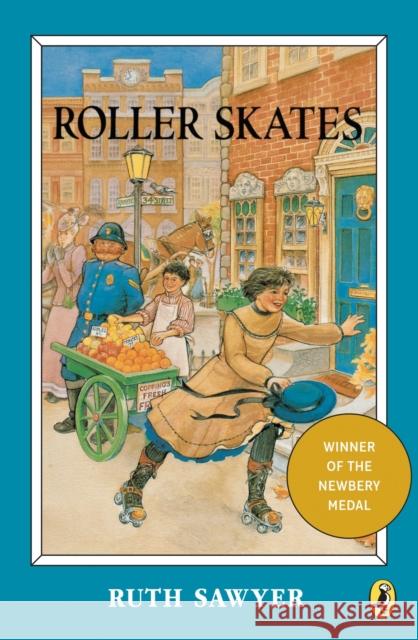 Roller Skates Ruth Sawyer William Pene D Valenti Angelo 9780140303582 Puffin Books - książka