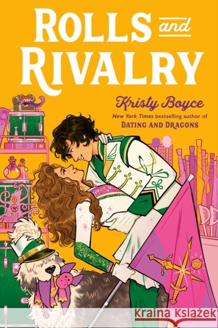 Rolls and Rivalry Kristy Boyce 9780593899229 Delacorte Romance - książka