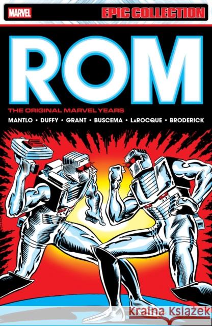 ROM Epic Collection: The Original Marvel Years Vol. 2 Steven Grant 9781302961091 Licensed Publishing - książka