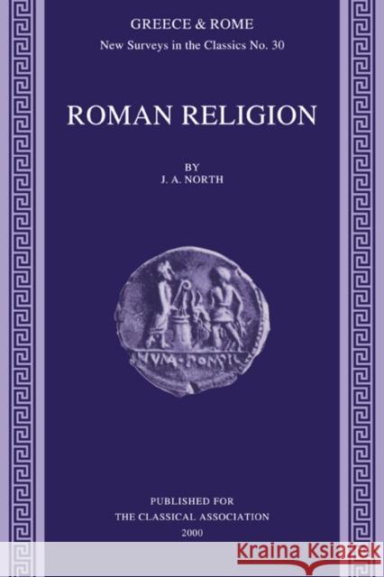 Roman Religion J. A. North 9780199224333 Oxford University Press - książka