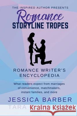 Romance Storyline Tropes Tara G. Ericson Jessica Barber 9781949896657 Inspired Author Press - książka