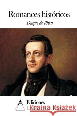 Romances históricos De Saavedra, Angel 9781502524188 Createspace - książka