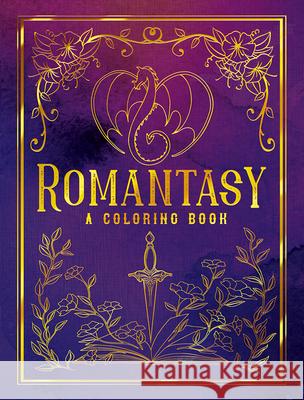 Romantasy Coloring Book Dover Publications 9780486853383 Dover Publications Inc. - książka