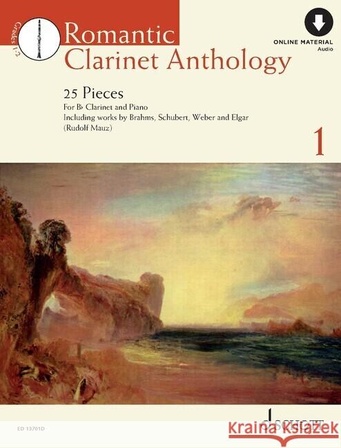 Romantic Clarinet Anthology Mauz, Rudolf 9781847615732 Schott Music, Mainz - książka
