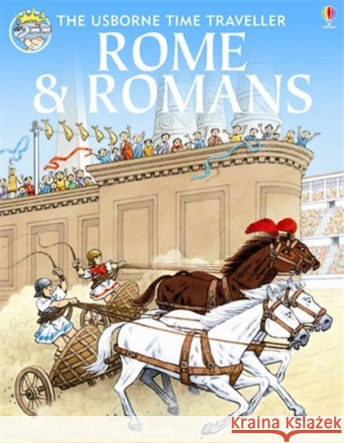 Rome and Romans Heather Amery Patricia Vanags 9780746030714 Usborne Publishing Ltd - książka