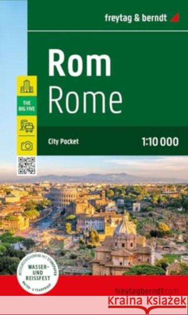 Rome City Pocket Map Freytag-Berndt 9783707922387 Freytag-Berndt - książka