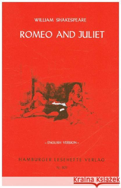 Romeo and Juliet : The Most Excellent and Lamentable Tragedy. English Version Shakespeare, William 9783872918000 Hamburger Lesehefte - książka