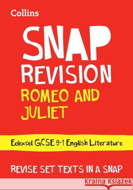 Romeo and Juliet: Edexcel GCSE 9-1 English Literature Text Guide: Ideal for the 2026 and 2027 Exams Collins GCSE 9780008353049 HarperCollins Publishers - książka