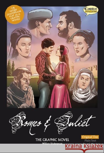 Romeo and Juliet: Original Text William Shakespeare 9781906332198 Classical Comics - książka