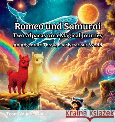 Romeo und Samurai Two Alpacas on a Magical Journey Team Wundervlies 9783912129083 Knuffig Mit Flausch - książka