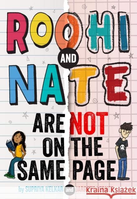 Roohi and Nate Are Not on the Same Page: A Novel Jarrett Lerner 9781419778735 Amulet Books - książka