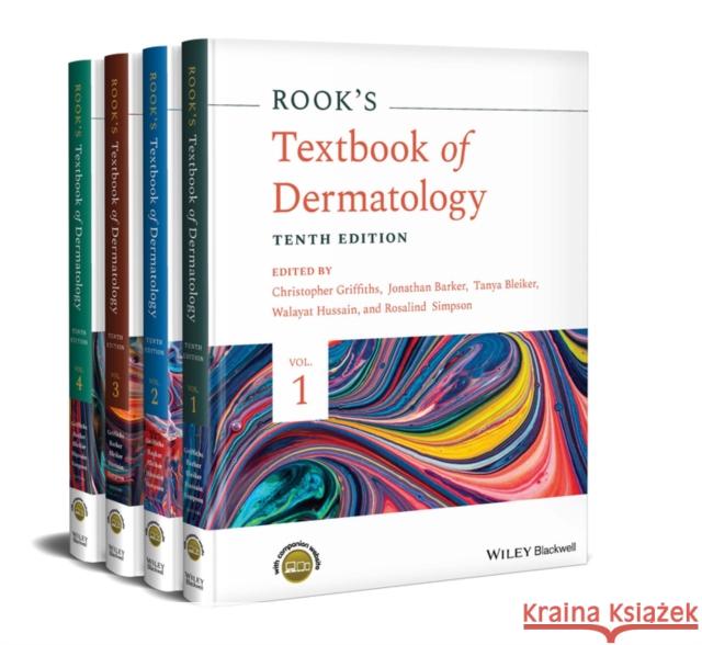 Rook's Textbook of Dermatology, 4 Volume Set  9781119709213 Wiley-Blackwell - książka