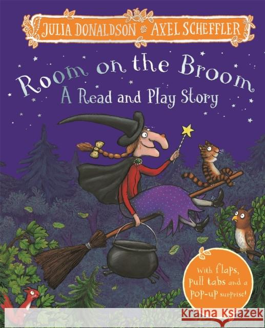 Room on the Broom: A Read and Play Story Julia Donaldson 9781035003433 Pan Macmillan - książka