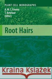 Root Hairs Anne Mie C. Emons Tijs Ketelaar 9783642098284 Not Avail - książka